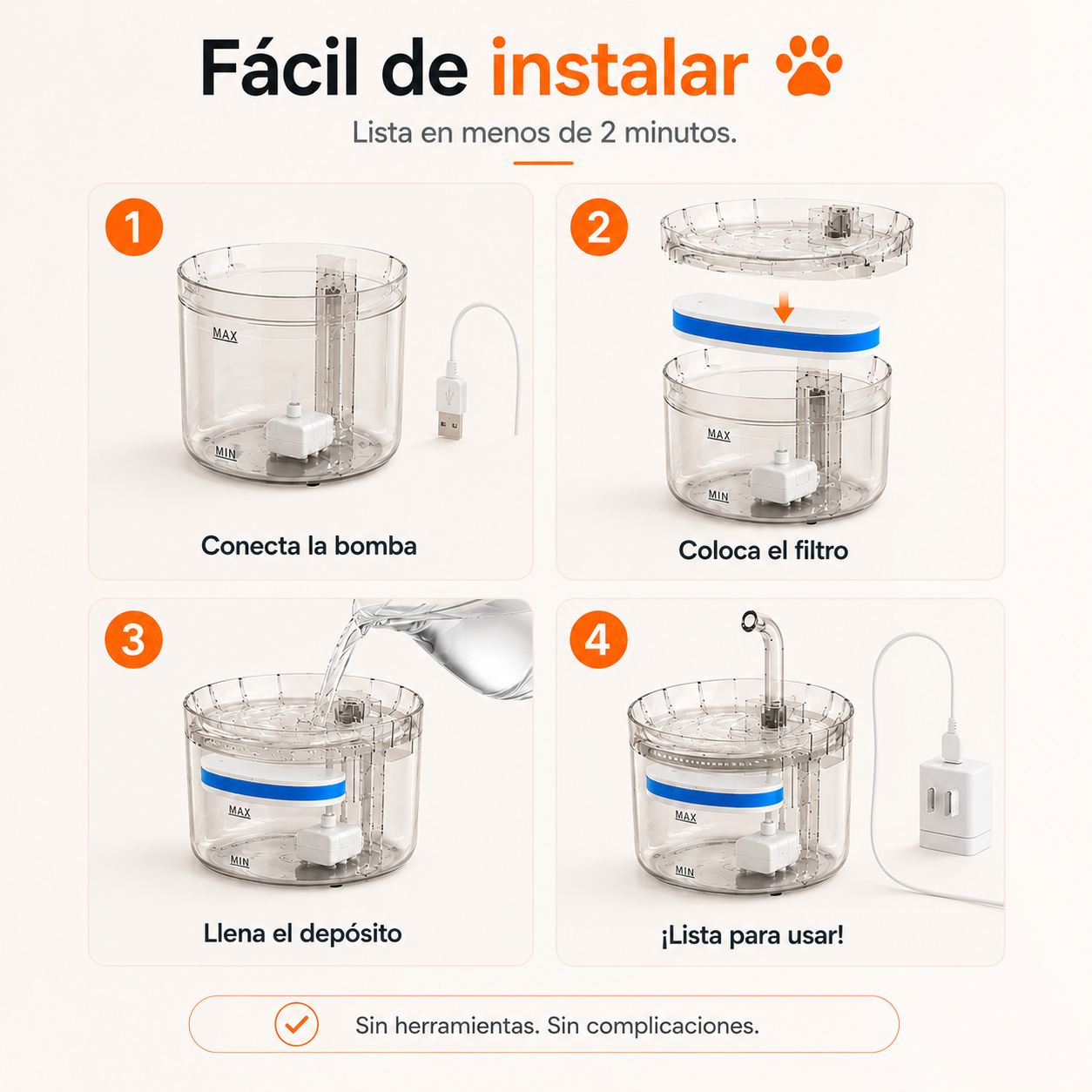 FlowPaw™ Smart Fountain