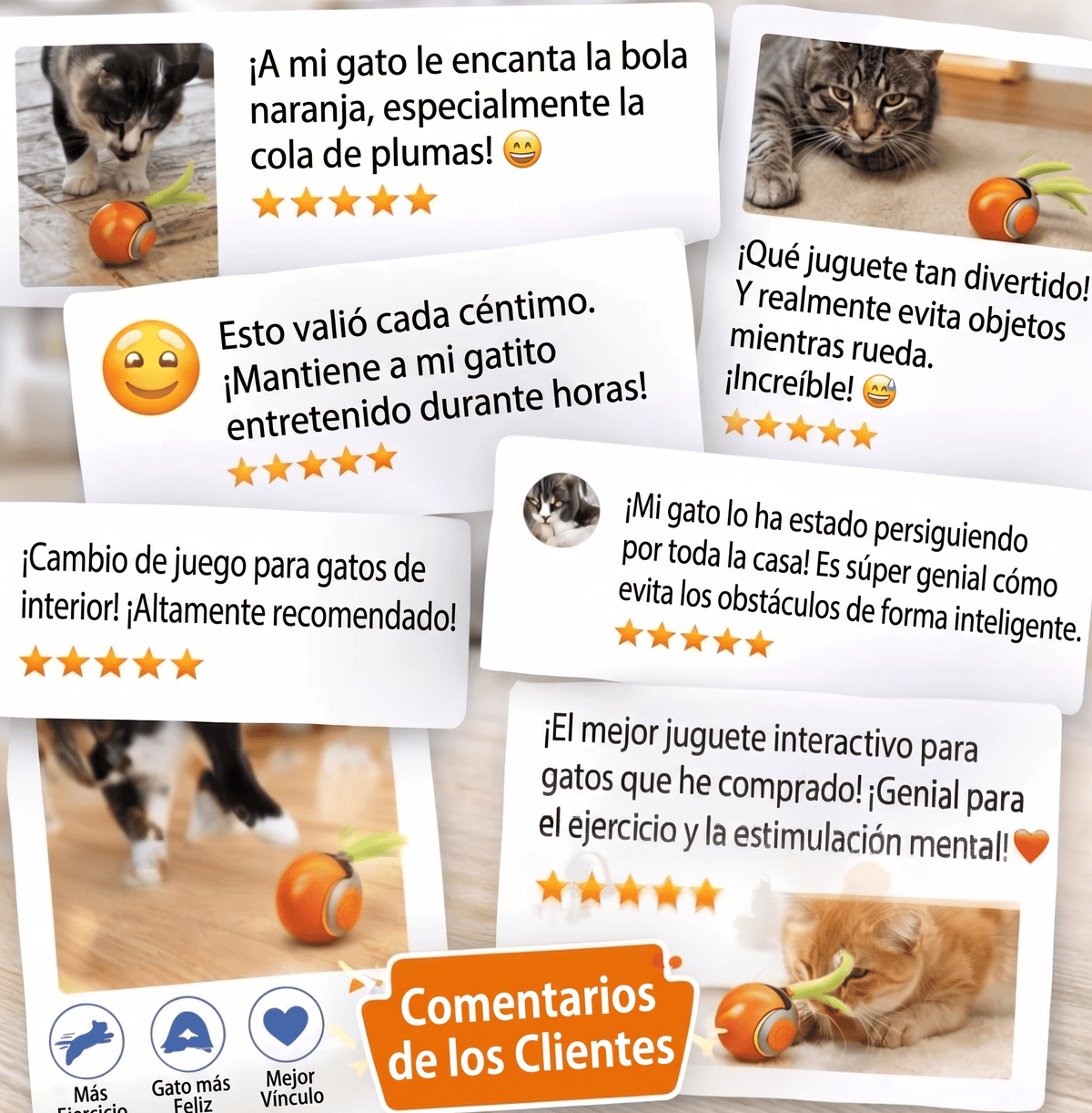 Pelota inteligente PurrChase™